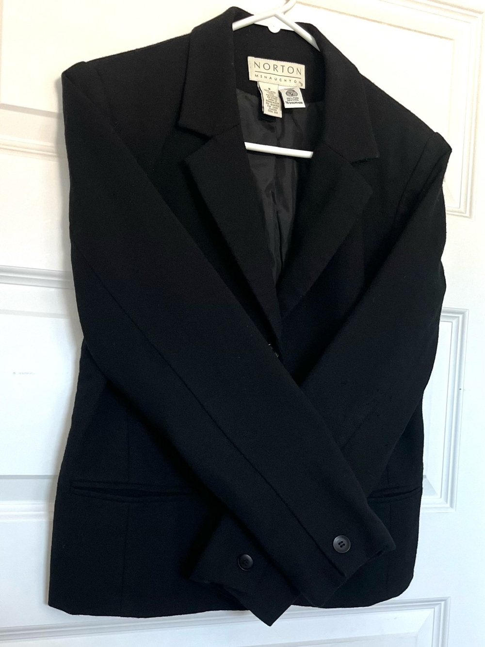 Norton McNaughton Classic Black Women's Blazer